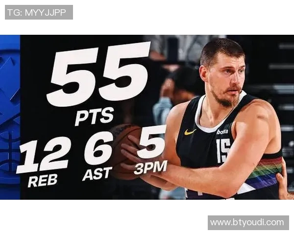 首次砍50+赢球！约基奇55分12板6助，掘金豪取6连胜，送给快船6连败
